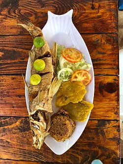 Robalo frito